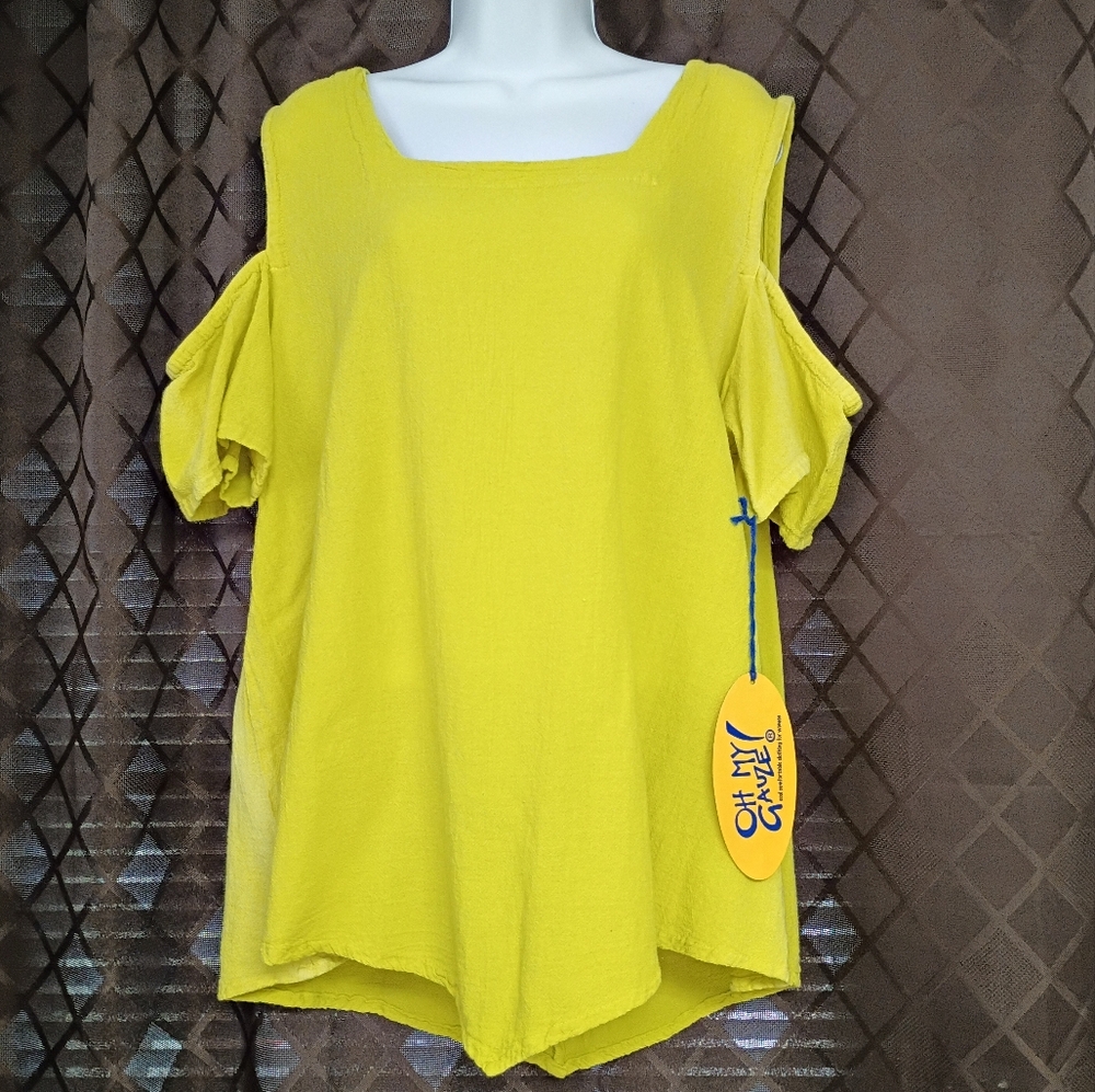 ❤️NWT LOT 4 OH MY GAUZE! LIME 2 Dana 1 Paula 1 Kate Pants and Top SIZE 3